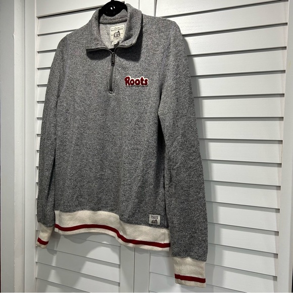 Roots Cabin Collection Quarter Zip Sweater - Picture 5 of 5